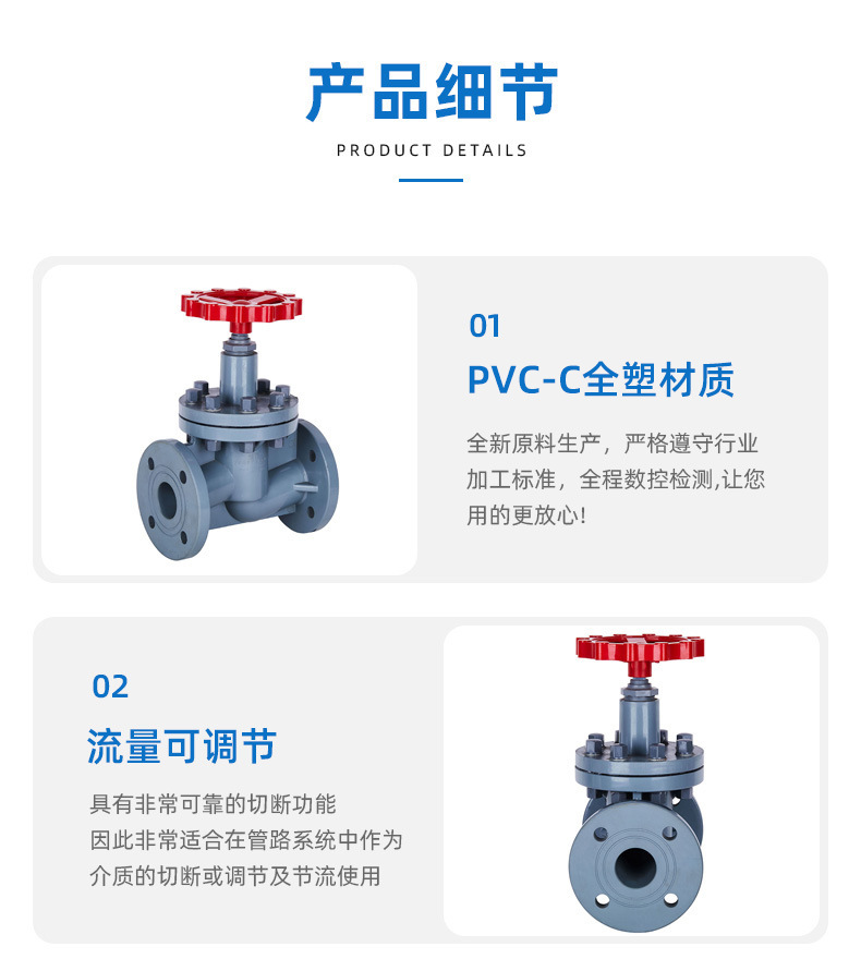 CPVC法蘭式截止閥(圖3)